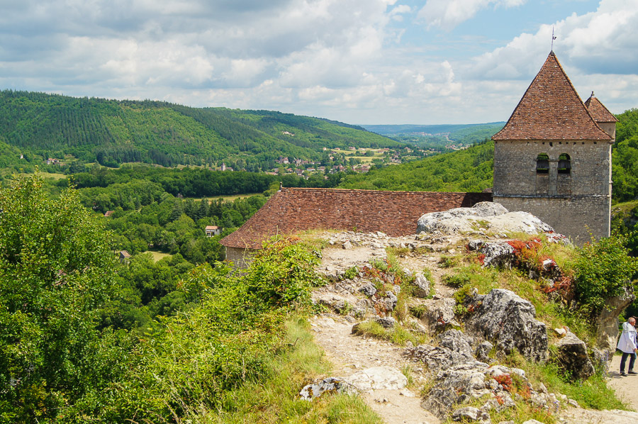 Saint Cirq Lapopie : vues du village