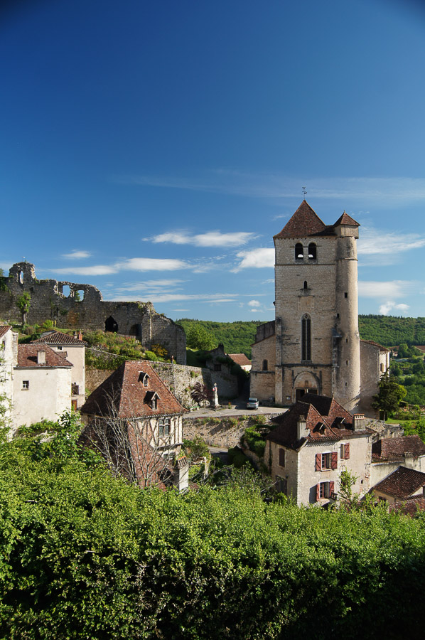 Saint Cirq Lapopie : vues du village