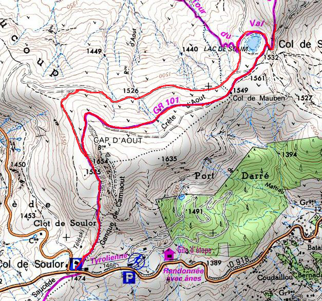 Du col du Soulor au Lac e Soum